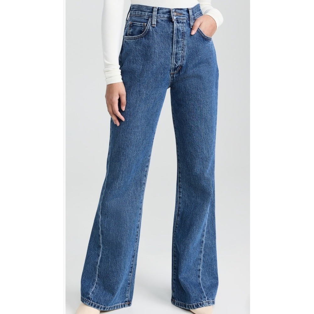 Favorite Daughter brand Super Flare Wide Leg Jeans